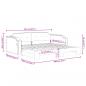 Preview: Tagesbett Ausziehbar Taupe 80x200 cm Stoff