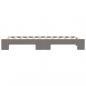 Preview: Tagesbett Ausziehbar Taupe 80x200 cm Stoff