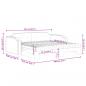 Preview: Tagesbett Ausziehbar mit Matratzen Dunkelgrau 90x200 cm Stoff