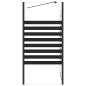Preview: Duschabtrennung 120x68x130 cm Hartglas Gestreift