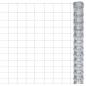 Preview: ARDEBO.de - Gartenzaun Verzinkter Stahl 50x1,25 m Silbern