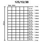 Preview: Gartenzaun Verzinkter Stahl 50x1,25 m Silbern