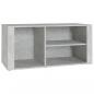 Preview: Schuhregal Betongrau 100x35x45 cm Holzwerkstoff