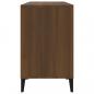 Preview: Schuhregal Braun Eichen-Optik 102x36x60 cm Holzwerkstoff