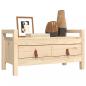 Preview: Flurbank 80x40x43 cm Massivholz Kiefer