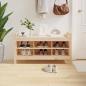 Preview: ARDEBO.de - Flurbank 110x40x60 cm Massivholz Kiefer