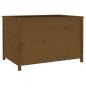 Preview: ARDEBO.de - Hochbeet Honigbraun 119,5x82,5x78 cm Massivholz Kiefer