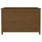 Preview: Hochbeet Honigbraun 119,5x82,5x78 cm Massivholz Kiefer