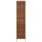 Preview: Paravent 5-tlg. Braun 205x180 cm Wasserhyazinthe