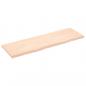 Preview: Tischplatte 160x50x(2-4) cm Massivholz Eiche Unbehandelt