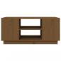 Preview: Couchtisch Honigbraun 90x49x40,5 cm Massivholz Kiefer