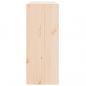 Preview: Weinregal 62x25x62 cm Massivholz Kiefer