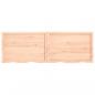 Preview: Tischplatte 180x60x(2-6) cm Massivholz Eiche Unbehandelt