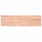 Preview: Tischplatte Hellbraun 180x50x(2-4)cm Massivholz Eiche Behandelt