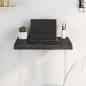 Preview: ARDEBO.de - Tischplatte Dunkelbraun 60x40x(2-6)cm Massivholz Eiche