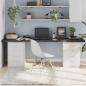 Preview: ARDEBO.de - Tischplatte Dunkelbraun 220x60x(2-4)cm Massivholz Eiche