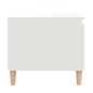 Preview: Couchtisch Weiß 100x50x45 cm Holzwerkstoff