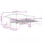 Preview: Tagesbett Ausziehbar Rosa 90x200 cm Samt