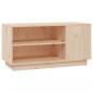 Preview: TV-Schrank 80x35x40,5 cm Massivholz Kiefer