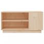 Preview: TV-Schrank 80x35x40,5 cm Massivholz Kiefer