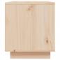 Preview: TV-Schrank 80x35x40,5 cm Massivholz Kiefer