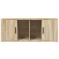 Preview: TV-Schrank Sonoma-Eiche 100x35x40 cm Holzwerkstoff
