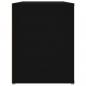 Preview: Schuhregal Schwarz 100x35x45 cm Holzwerkstoff
