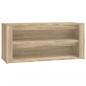 Preview: Schuhregal Sonoma-Eiche 100x35x45 cm Holzwerkstoff
