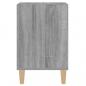 Preview: TV-Schrank Grau Sonoma 100x35x55 cm Holzwerkstoff