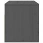 Preview: Wand-Nachttische 2 Stk. Grau 50x36x40 cm