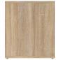 Preview: TV-Schrank Sonoma-Eiche 100x35x40 cm Holzwerkstoff