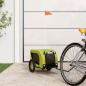 Preview: ARDEBO.de - Fahrradanhänger Hunde Grün und Schwarz Oxford-Gewebe & Eisen