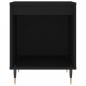 Preview: Nachttische 2 Stk. Schwarz 40x35x50 cm Holzwerkstoff
