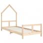 Preview: Kinderbett 80x200 cm Massivholz Kiefer