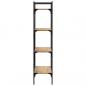 Preview: Bücherregal 4 Fächer Sonoma-Eiche 56x31,5x138,5cm Holzwerkstoff