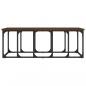Preview: Couchtisch Braun Eichen-Optik 100x50x35,5 cm Holzwerkstoff