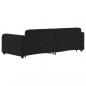 Preview: Tagesbett Ausziehbar Schwarz 90x200 cm Samt