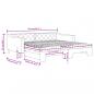 Preview: Tagesbett Ausziehbar mit Matratzen Dunkelgrau 100x200 cm Stoff