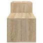 Preview: ARDEBO.de - Schuhschrank Sonoma-Eiche 150x35x45 cm Holzwerkstoff
