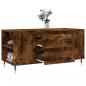 Preview: Couchtisch Räuchereiche 102x44,5x50 cm Holzwerkstoff