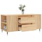 Preview: Couchtisch Sonoma-Eiche 102x44,5x50 cm Holzwerkstoff