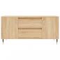 Preview: Couchtisch Sonoma-Eiche 102x44,5x50 cm Holzwerkstoff