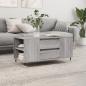 Preview: ARDEBO.de - Couchtisch Grau Sonoma 102x44,5x50 cm Holzwerkstoff