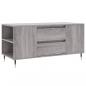 Preview: Couchtisch Grau Sonoma 102x44,5x50 cm Holzwerkstoff