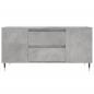 Preview: Couchtisch Betongrau 102x44,5x50 cm Holzwerkstoff