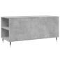 Preview: Couchtisch Betongrau 102x44,5x50 cm Holzwerkstoff