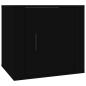 Preview: ARDEBO.de - Nachttische 2 Stk. Schwarz 50x39x47 cm