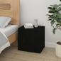Preview: Nachttische 2 Stk. Schwarz 50x39x47 cm