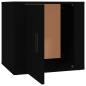 Preview: Nachttische 2 Stk. Schwarz 50x39x47 cm