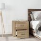 Preview: Nachttisch Sonoma-Eiche 50x39x47 cm